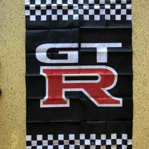 Replica Nissan GT-R Garage Flag/Banner
