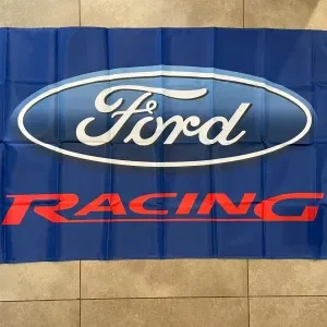 Replica Ford Racing Garage Flag/Banner