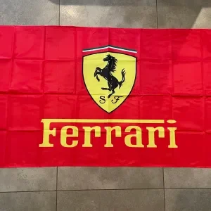 Replica Ferrari Garage Flag/Banner