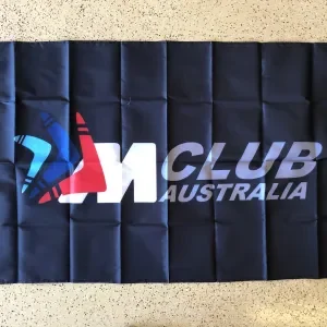 ///M CLUB Australia Garage Flag/Banner