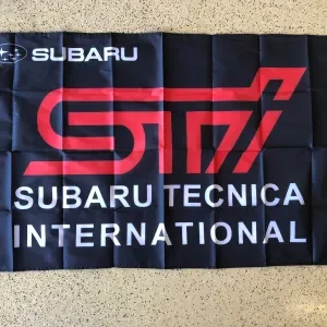 Replica Subaru Tecnica International STI Garage Flag/Banner