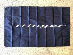 Replica Kia Stinger Garage Flag/Banner