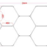 WCS-HEX5 RGB Hexagrid Lighting System