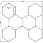 WCS-HEX6 RGB Hexagrid Lighting System