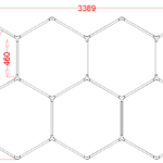 WCS-HEX7 RGB Hexagrid Lighting System