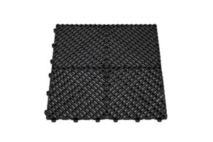 GridWorx Pro Modular Floor Tile - Black