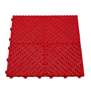 GridWorx Pro Modular Floor Tile - Red