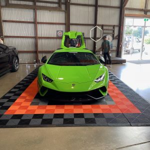 GridWorx Pro Modular Floor Tile - XL Vehicle Podium Kit