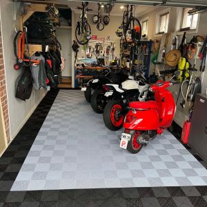 GridWorx Pro Modular Floor Tile - Single Garage Kit
