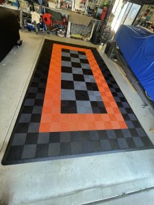 GridWorx Pro Modular Floor Tile - Vehicle Podium Kit