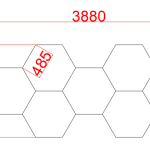 WCS-HEX7 LED Hexagrid Lighting